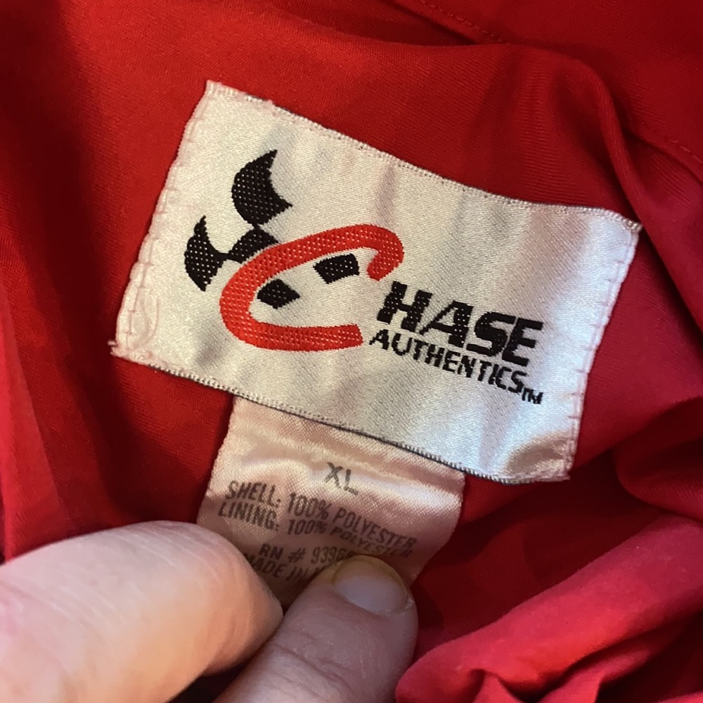 Jeff Gordon Reversible Lined Pullover Jacket - image 6